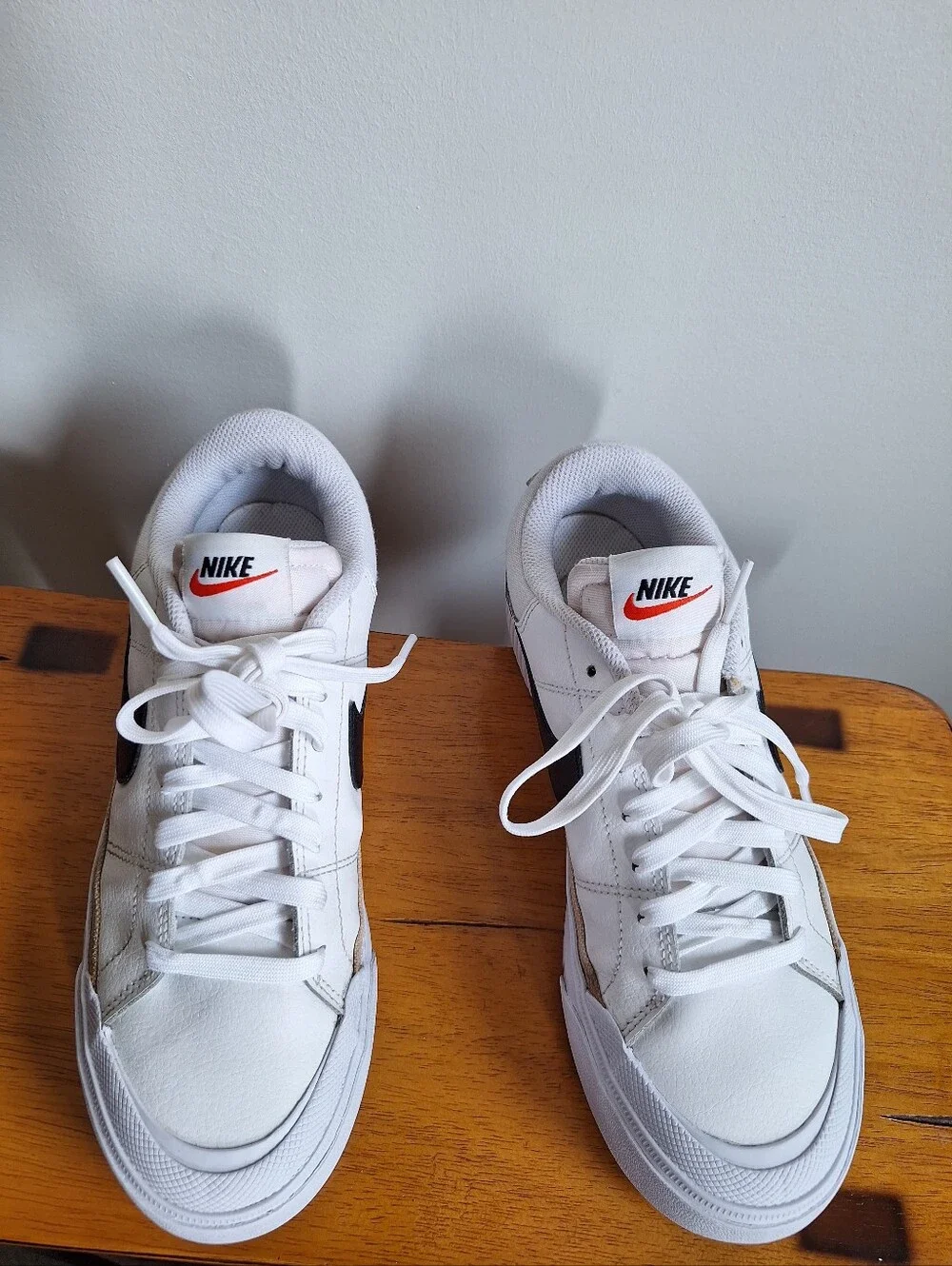 Nike Court Legacy Lift Women's White And Black Size 7.5